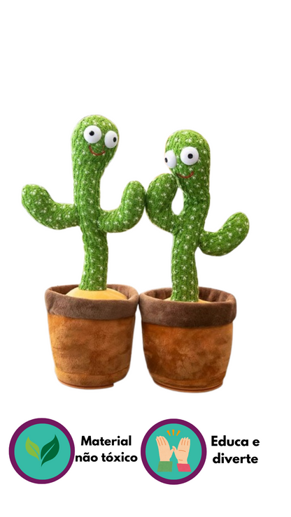 Mimic cactus®  - Ele dança e fala!