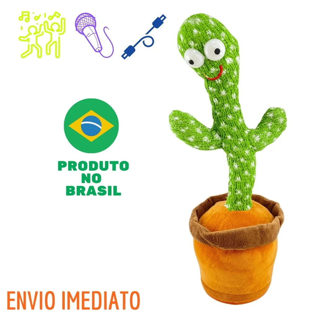 Mimic cactus®  - Ele dança e fala!